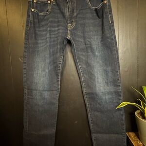 American Eagle Outfitters Men's Indigo Slim Straight Jeans